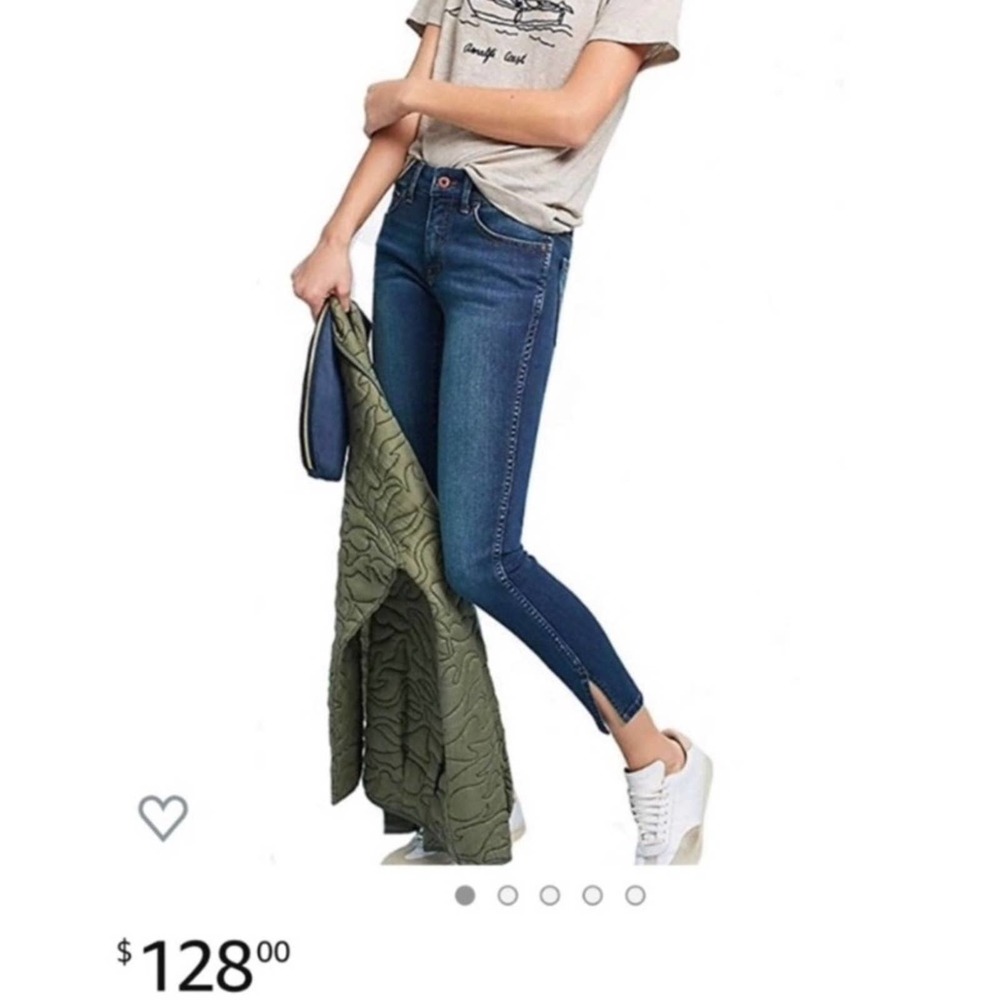 Anthropologie |  Pilcro Midrise Skinny Ankle Jeans